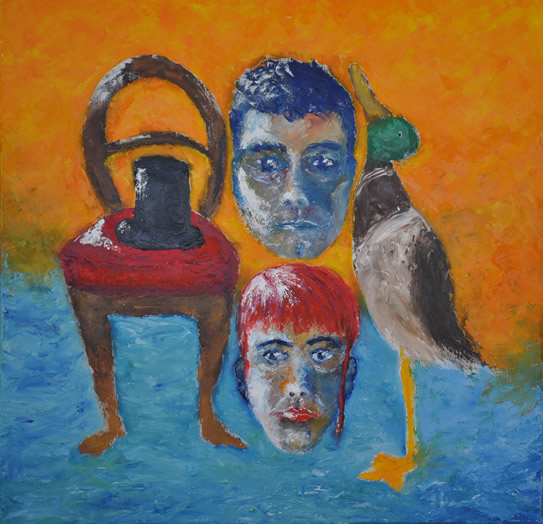 Papa, 90x90cm, 2020